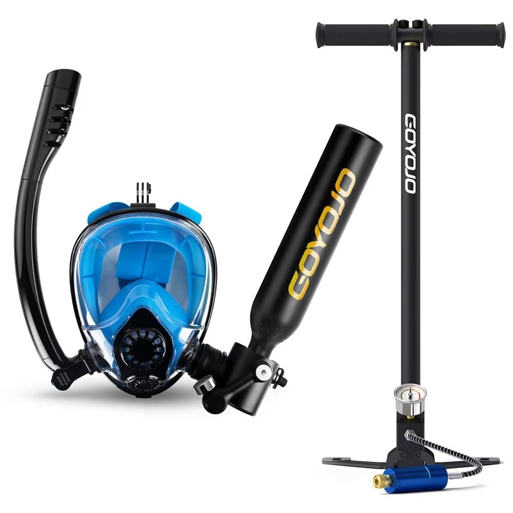 Snorkel Mask Full Face - Zestaw do nurkowania i snorkelingu 2