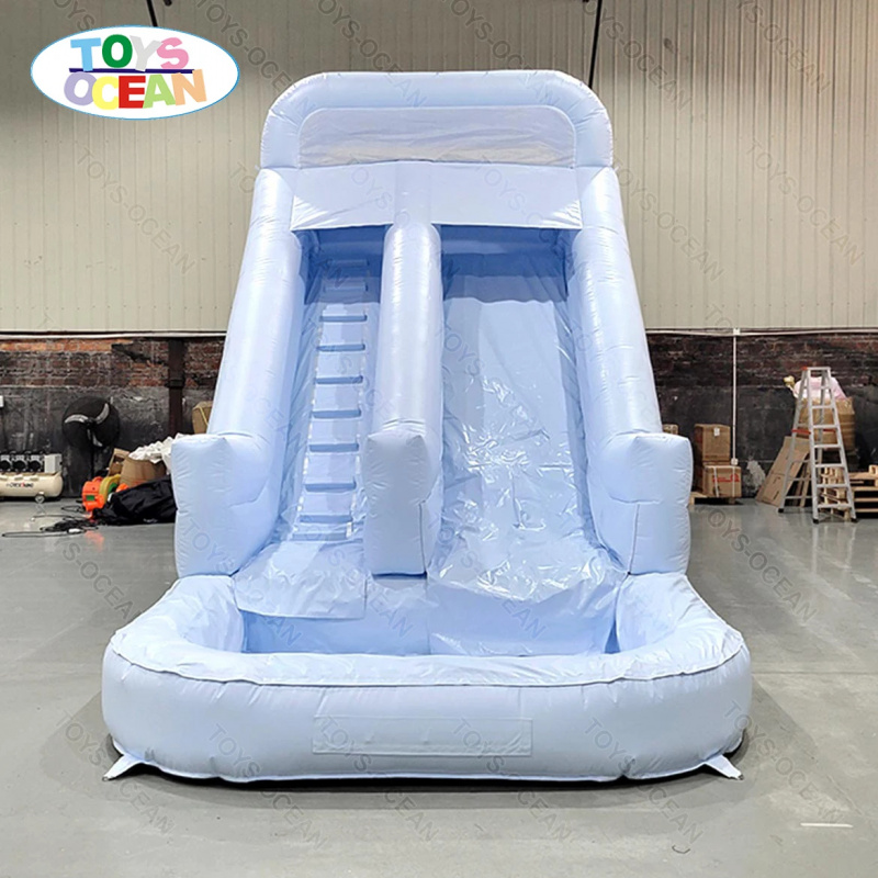 Water Slide Inflatable - Dostosowywana, jednokolorowa, dmuchana zjeżdżalnia wodna z