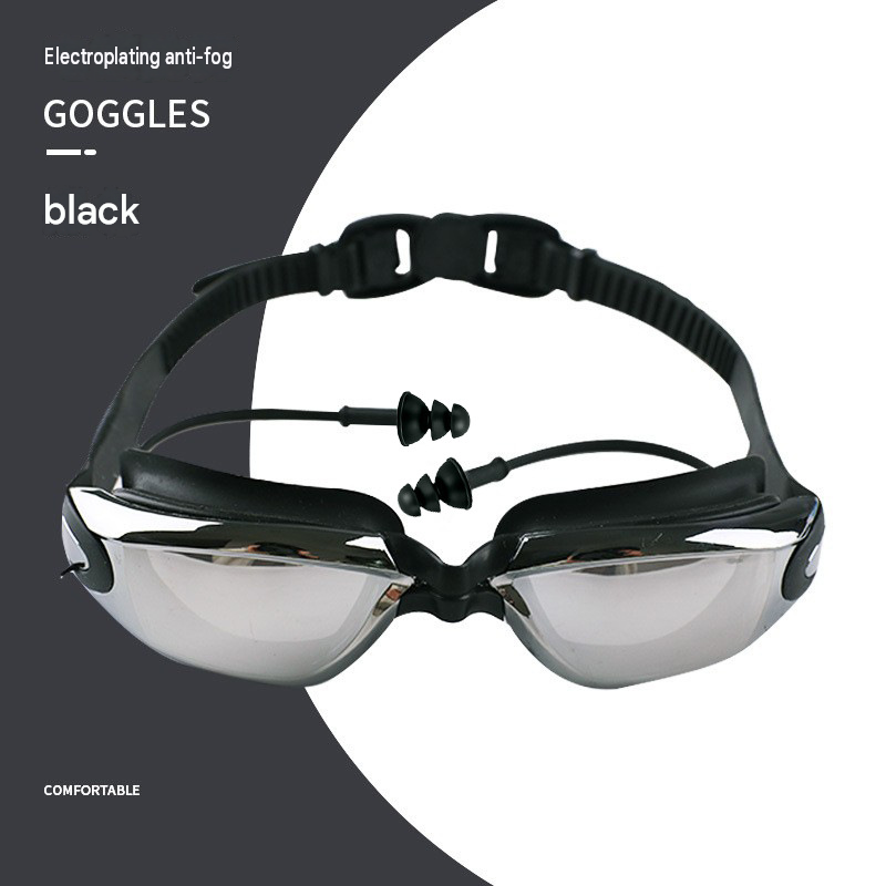 Swim Goggles Anti Fog Uv - Okulary pływackie dla dorosłych, okulary do
