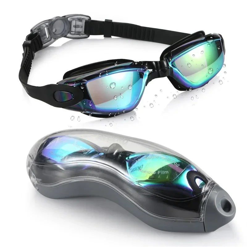 Swim Goggles Anti Fog Uv - Okulary pływackie Basen dla dorosłych Przeciwmgielne