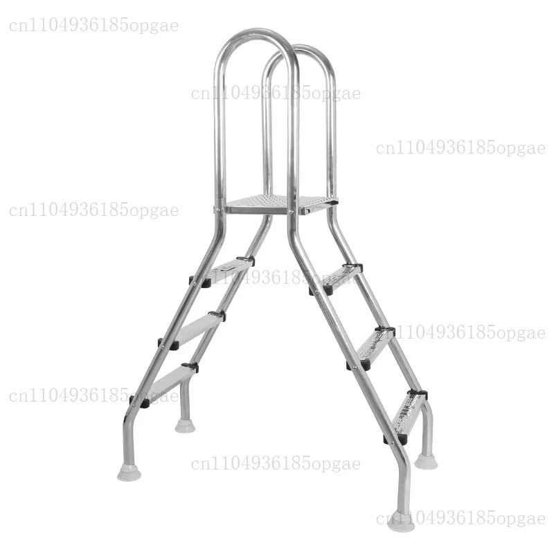 Pool Ladder Above Ground - Drabinka dwustronna ze stali nierdzewnej do