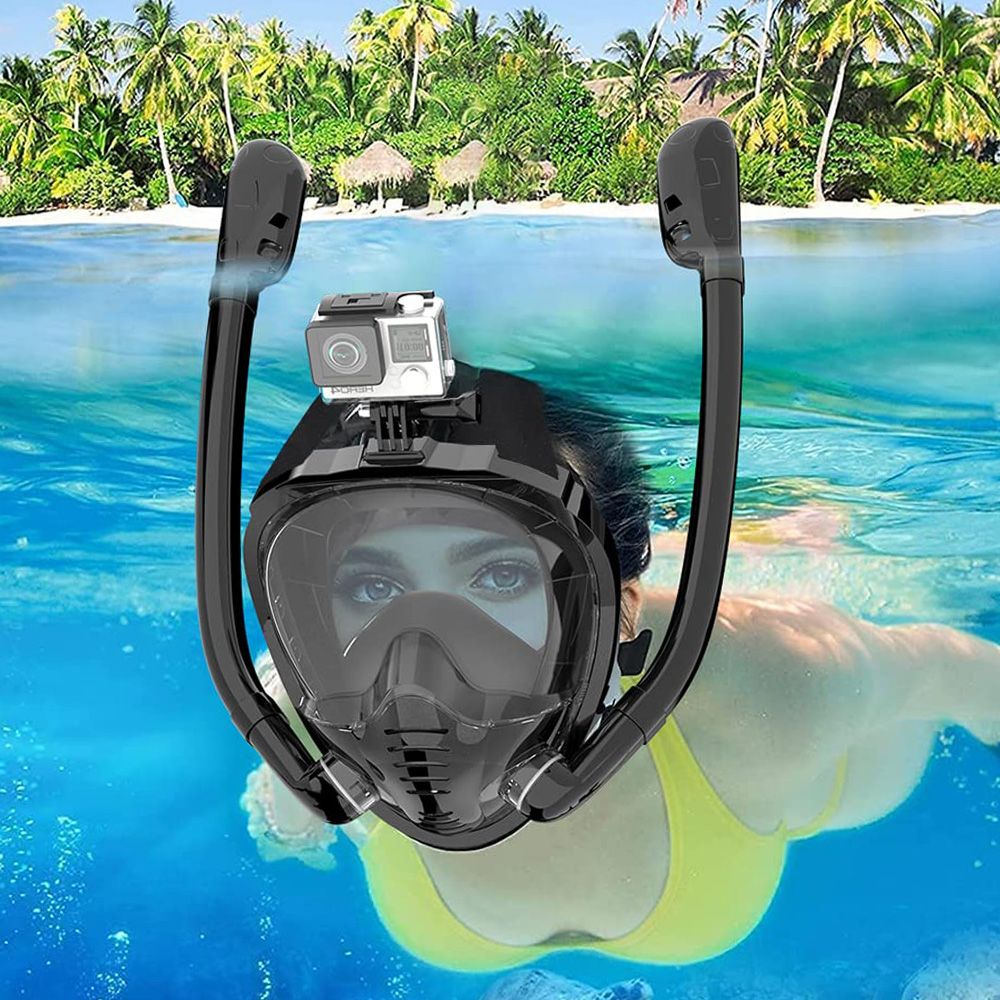 Snorkel Mask Full Face - Maska do snorkelingu pełnotwarzowa 180 °