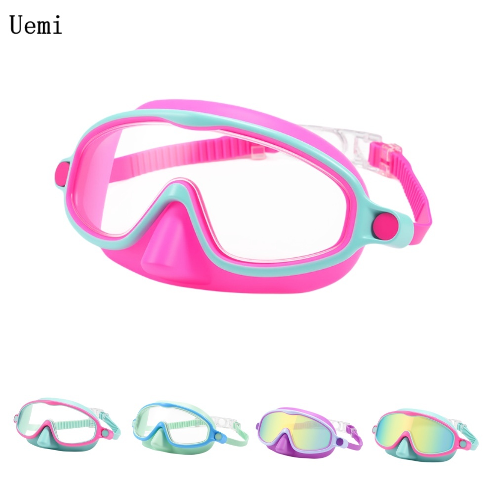 Swim Goggles Anti Fog Uv - Okulary pływackie dla dzieci z osłoną