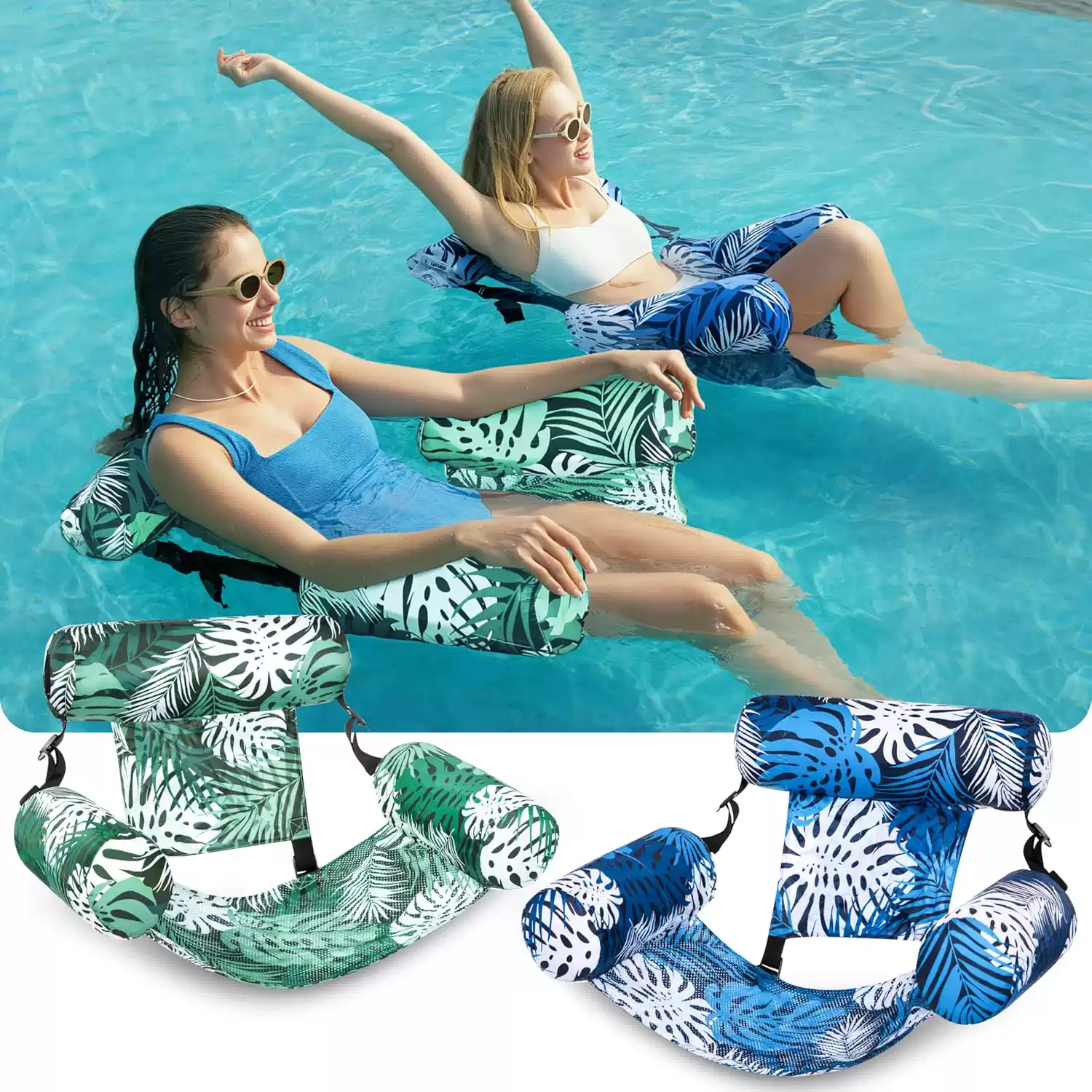 Pool Lounger Inflatable - Nadmuchiwane fotele do pływania, leżaki do