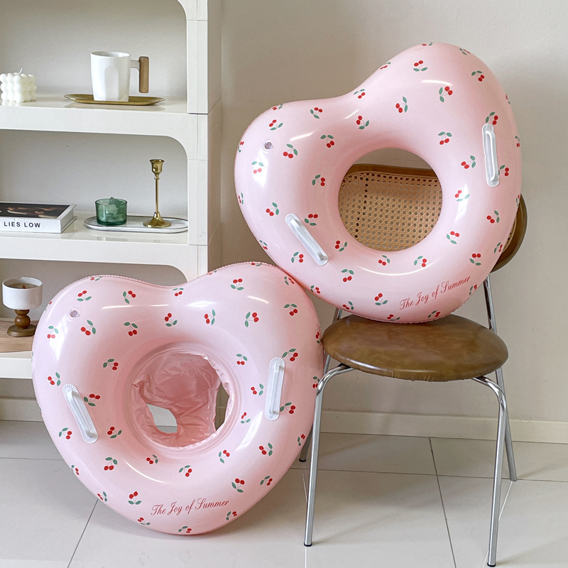 Pool Float Ring Inflatable - 1 szt. Dmuchany ponton do pływania