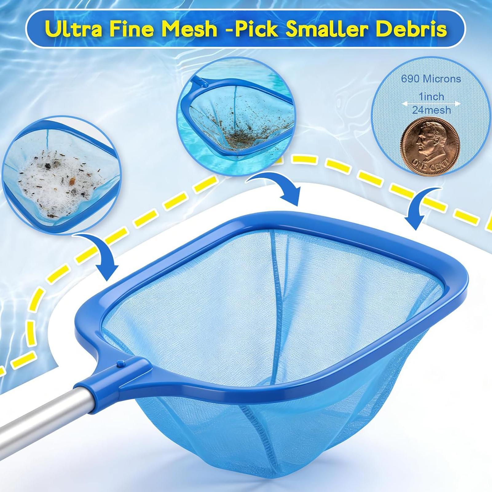 Siatka do czyszczenia basenu,  – Pool Skimmer Net recenzja i cena