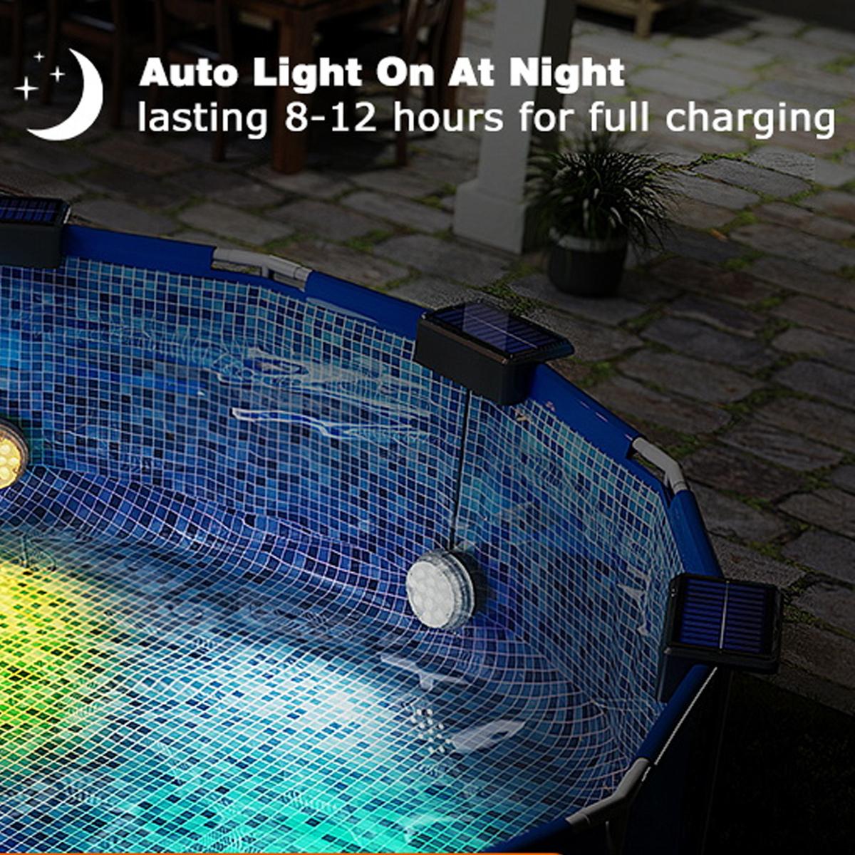 Podwodna solarna lampa basenow – Pool Light Solar Rechargeable recenzja i cena