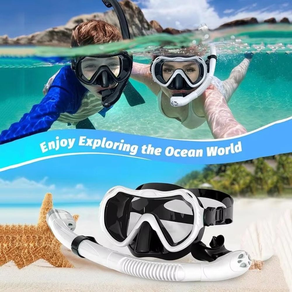 Maska do nurkowania z powłoką  – Snorkel Mask Full Face recenzja i cena