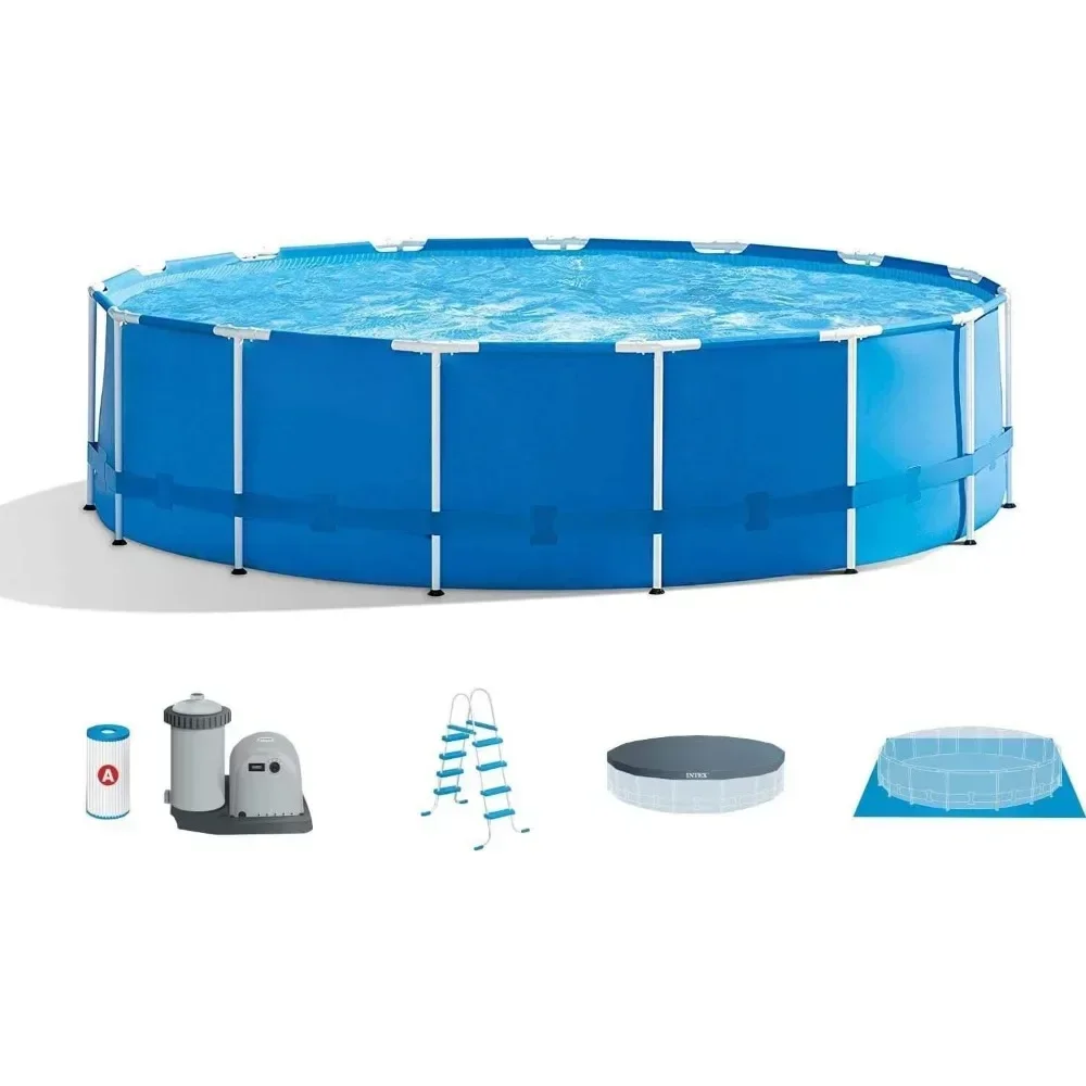 Zestaw basenu naziemnego z met – Pool Ladder Above Ground recenzja i cena