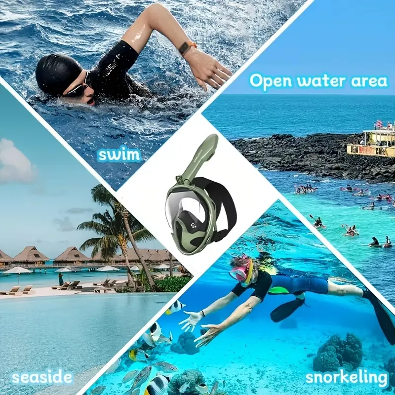 Maska do snorkelingu dla doros – Snorkel Mask Full Face recenzja i cena