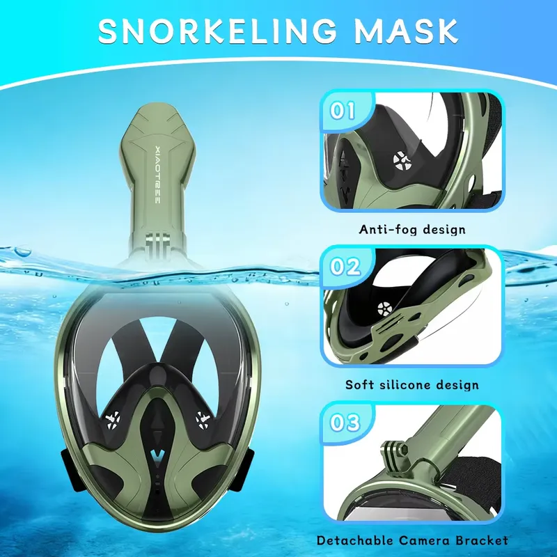 Maska do snorkelingu dla doros – Snorkel Mask Full Face recenzja i cena