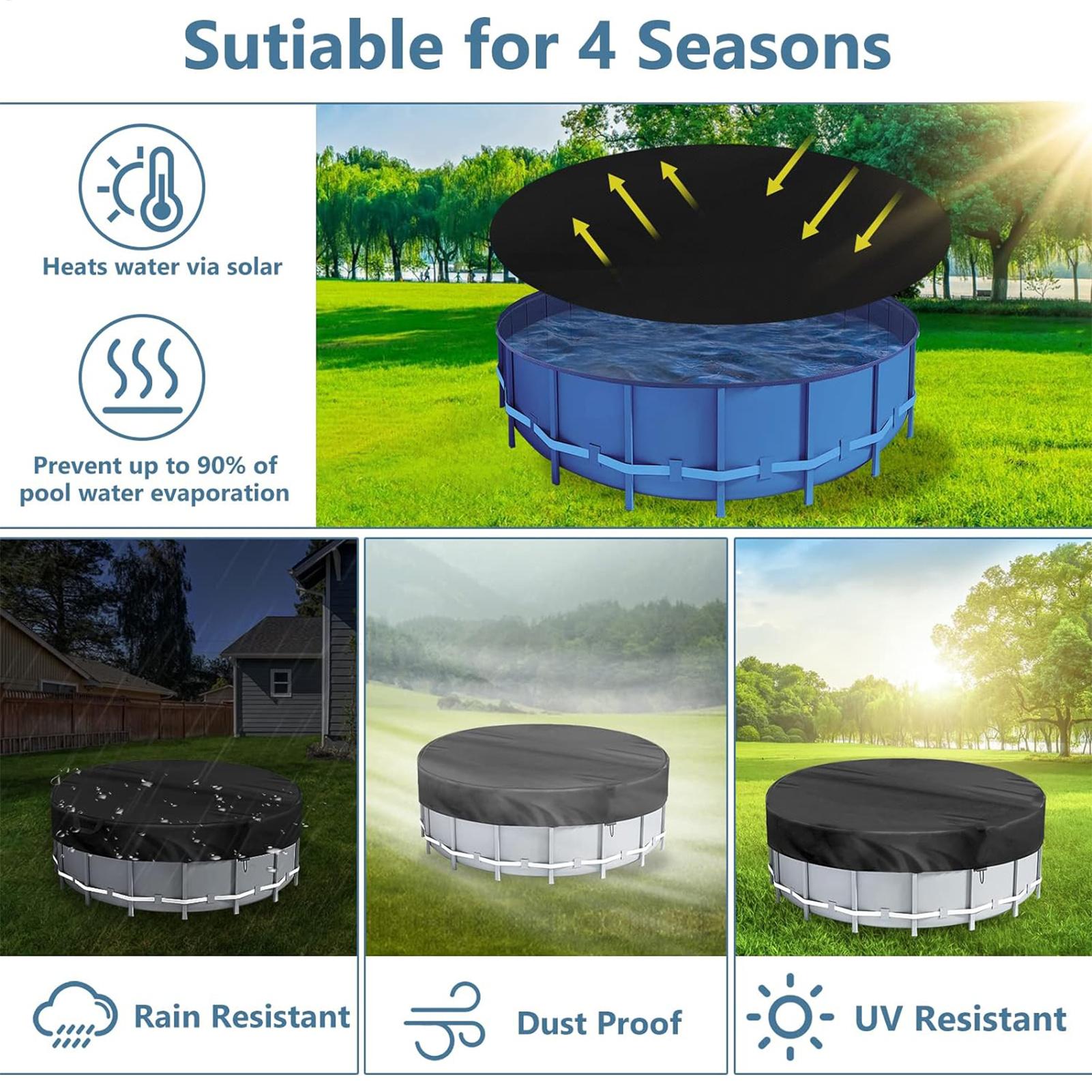 Okrągłe pokrowce solarne na ba – Pool Ladder Above Ground recenzja i cena