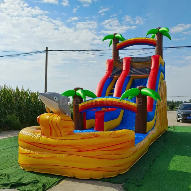 Ogromna dmuchana zjeżdżalnia w – Water Slide Inflatable recenzja i cena