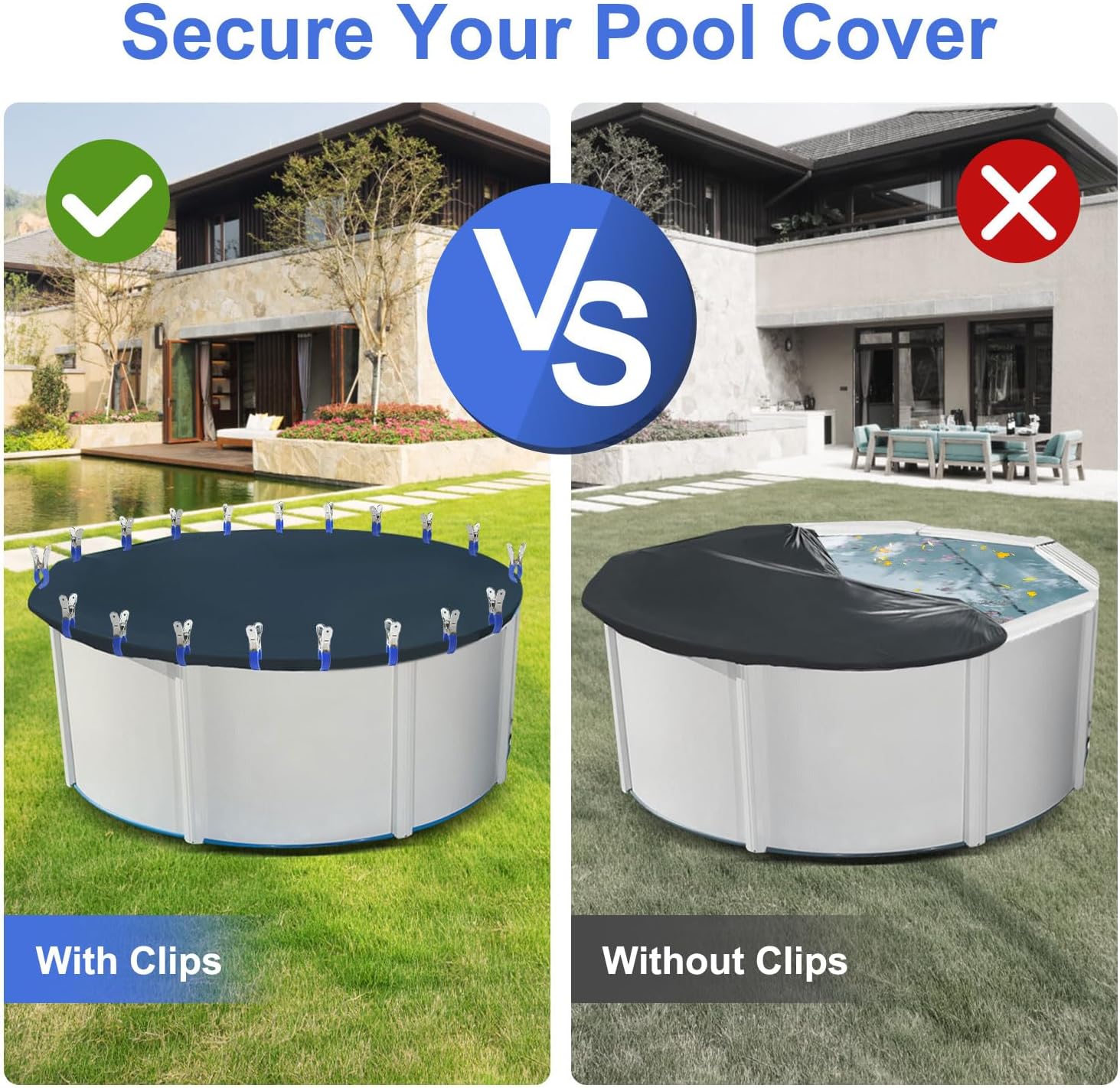 6 szt. Wytrzymałe klipsy do po – Pool Ladder Above Ground recenzja i cena