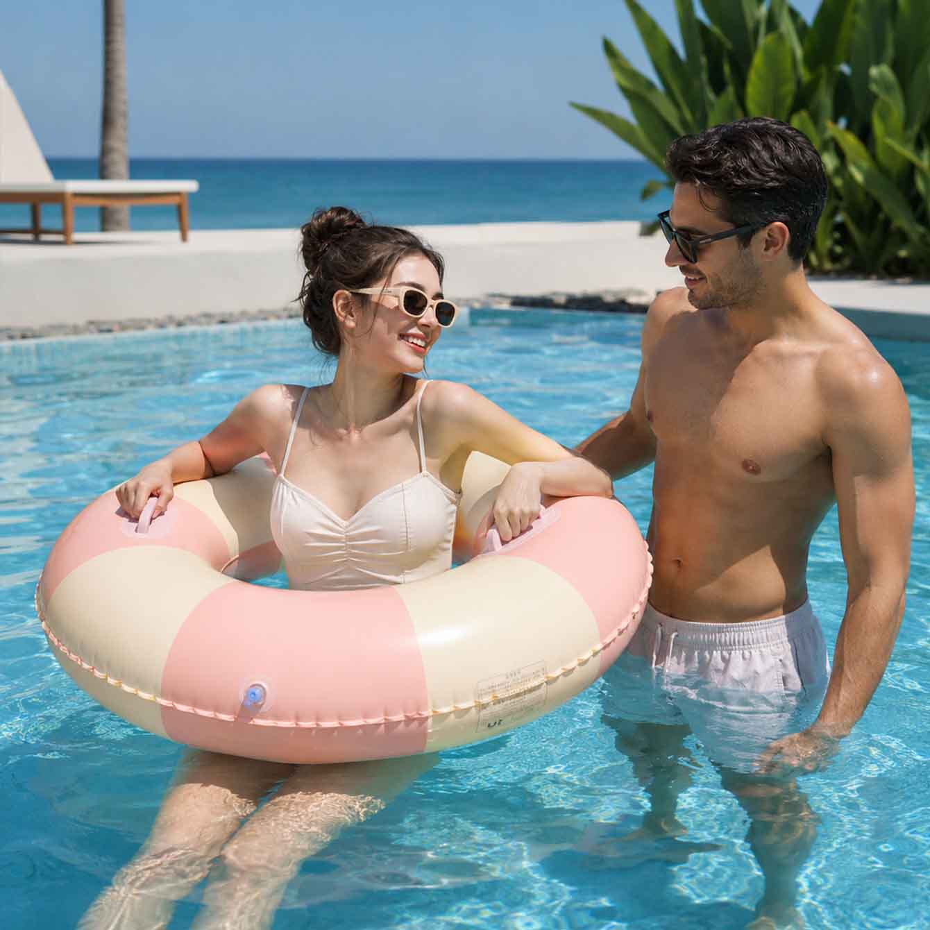 1 szt. Nadmuchiwane kółko do p – Pool Float Ring Inflatable recenzja i cena