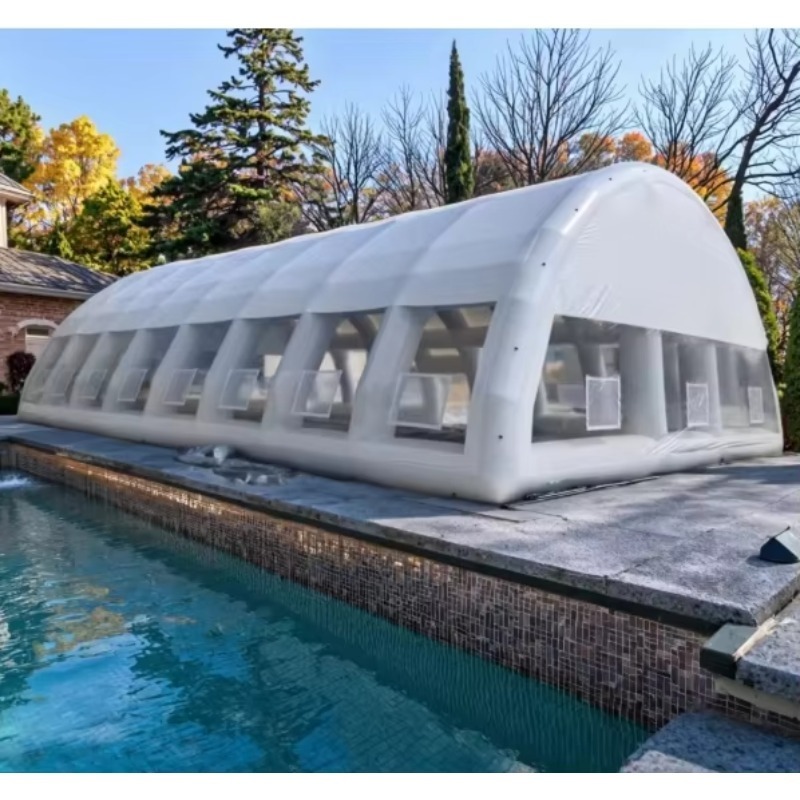 Nadmuchiwana osłona na basen,  – Pool Cover Waterproof recenzja i cena