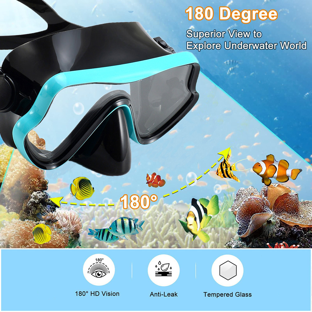 Maska do nurkowania Gogle pływ – Snorkel Mask Full Face recenzja i cena