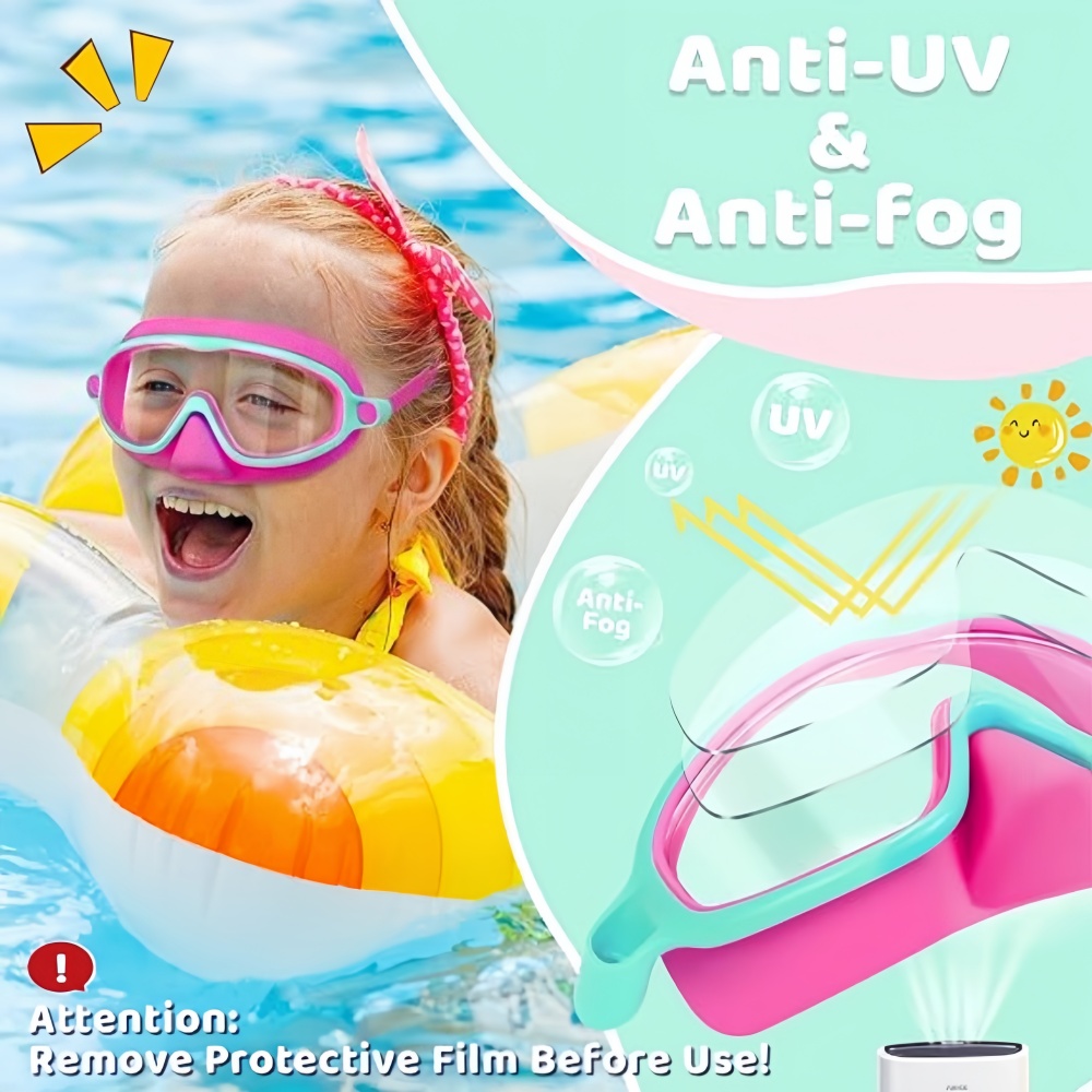 Okulary pływackie dla dzieci z – Swim Goggles Anti Fog Uv recenzja i cena