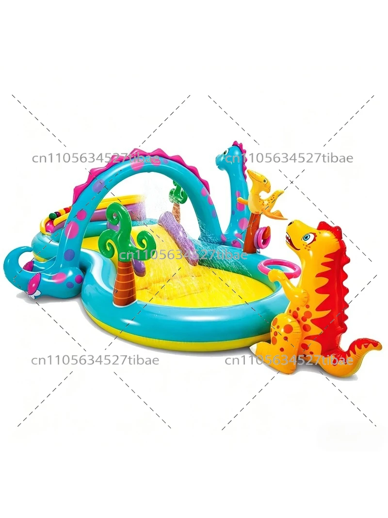 Nadmuchiwany tęczowy basen dla – Water Slide Inflatable recenzja i cena