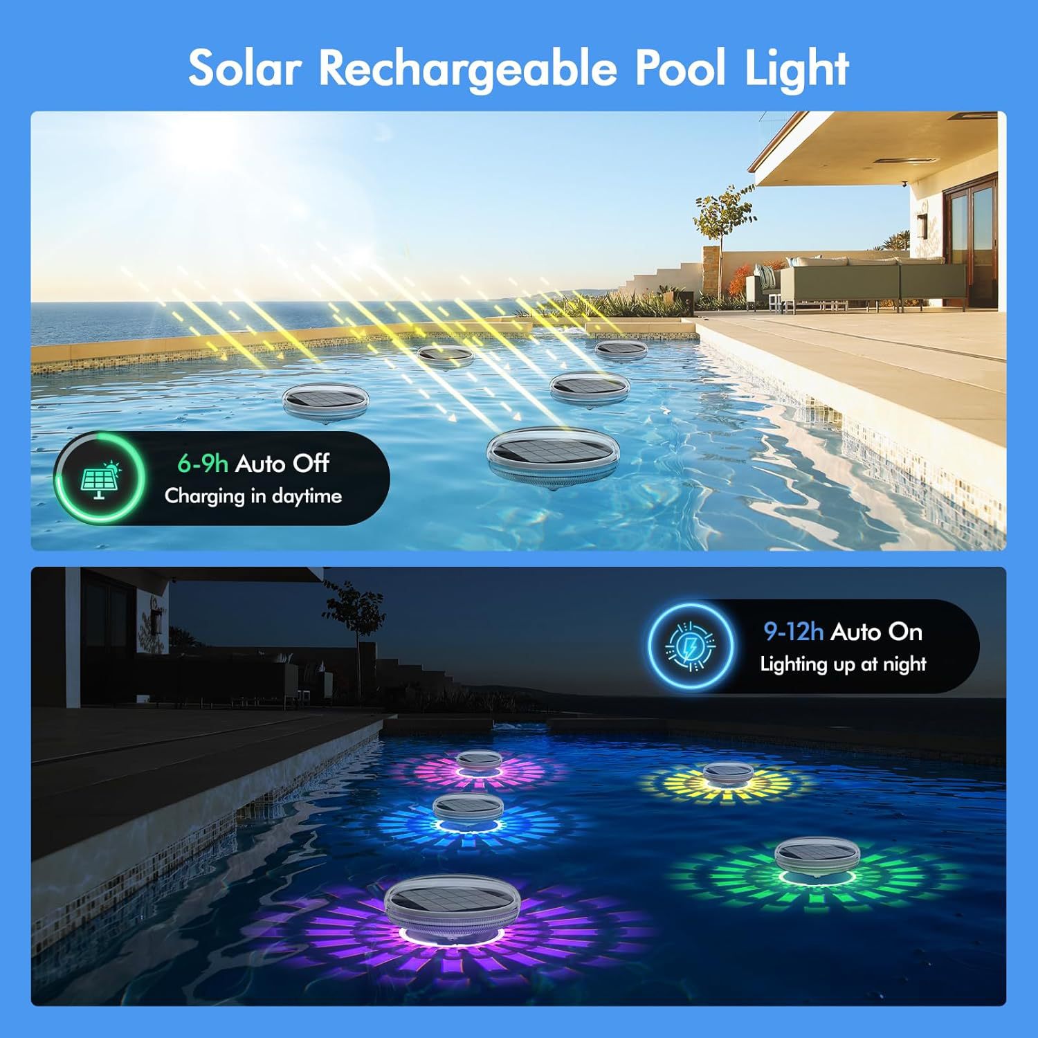 Solarna pływająca lampka do ba – Pool Light Solar Rechargeable recenzja i cena