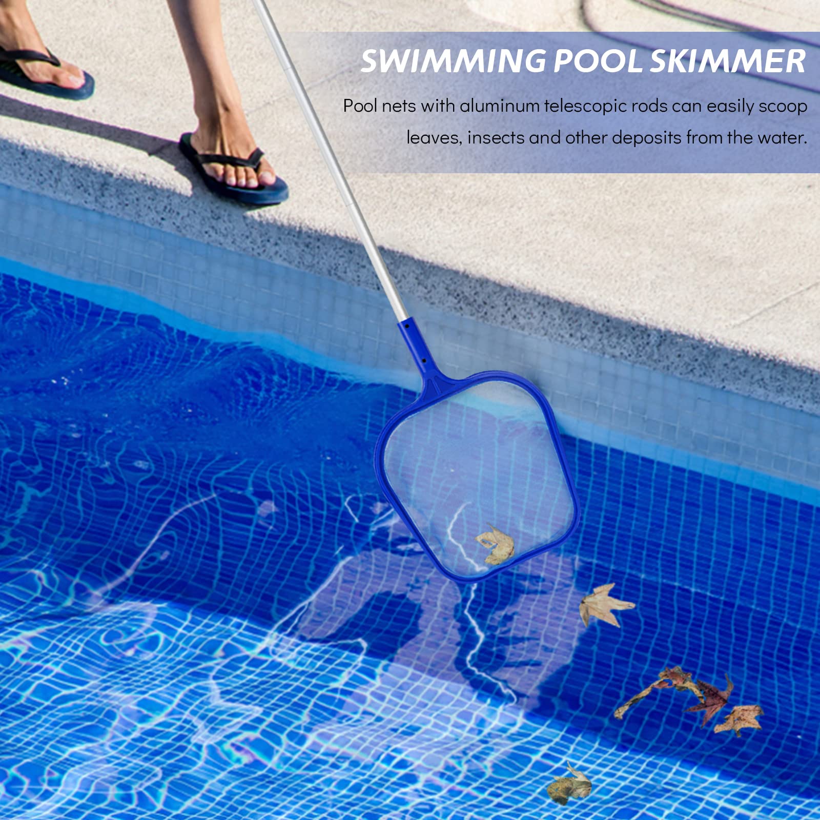 Siatka do zbierania liści z ba – Pool Skimmer Net recenzja i cena