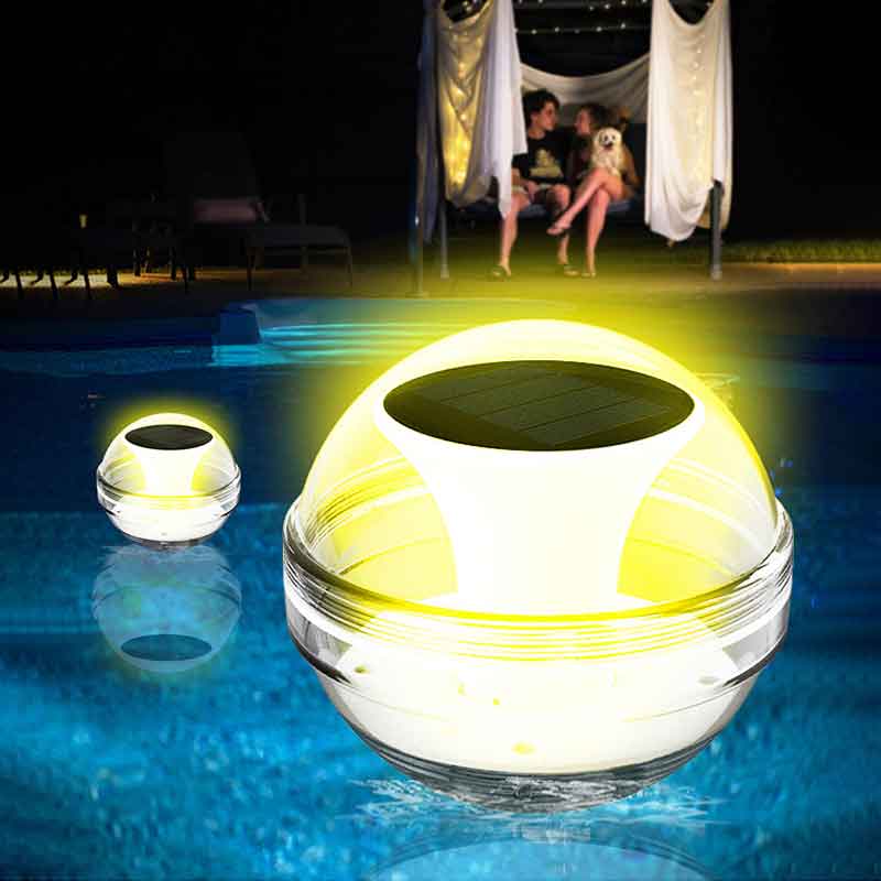 Solarna pływająca lampa do bas – Pool Light Solar Rechargeable recenzja i cena